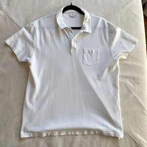 Sunspel Riviera Polo - White - Size XL